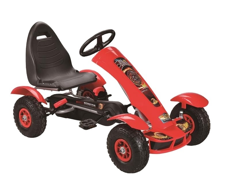 2023 Hot sale single-seat children's ride-on car pedal go-karts are suitable for children aged 5-12