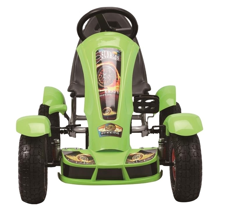 2023 Hot sale single-seat children's ride-on car pedal go-karts are suitable for children aged 5-12