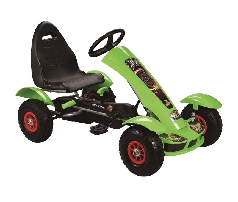 2023 Hot sale single-seat children's ride-on car pedal go-karts are suitable for children aged 5-12