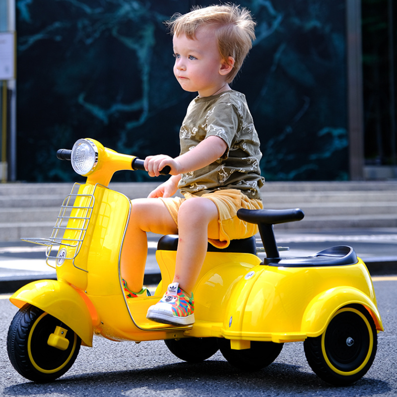 Trendy with powerful wheels have music and lights  children's electric ride on car kids  motorcycle toys