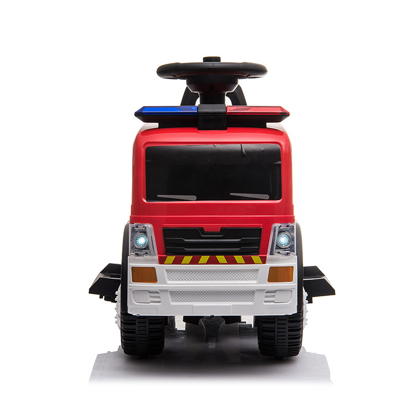 Hot selling 6v Low Price 6V Children Ride On Battery Operated Sliding Fire Truck