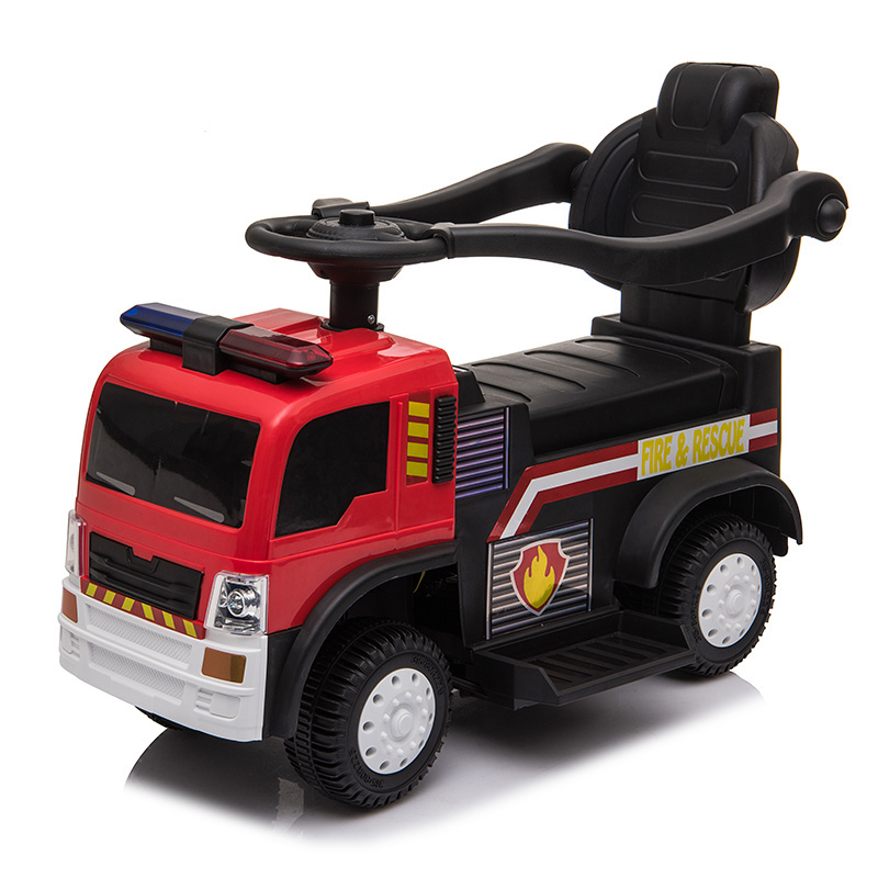 Hot selling 6v Low Price 6V Children Ride On Battery Operated Sliding Fire Truck