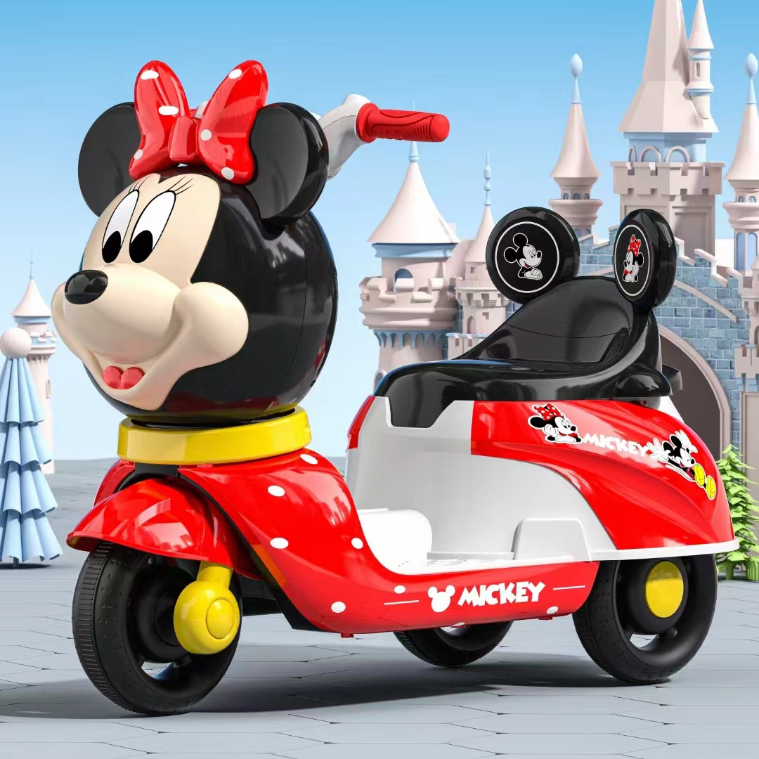 Model 2021, wholesale children's rechargeable riding motorcycles and 6-volt electric toy cars with music and lights