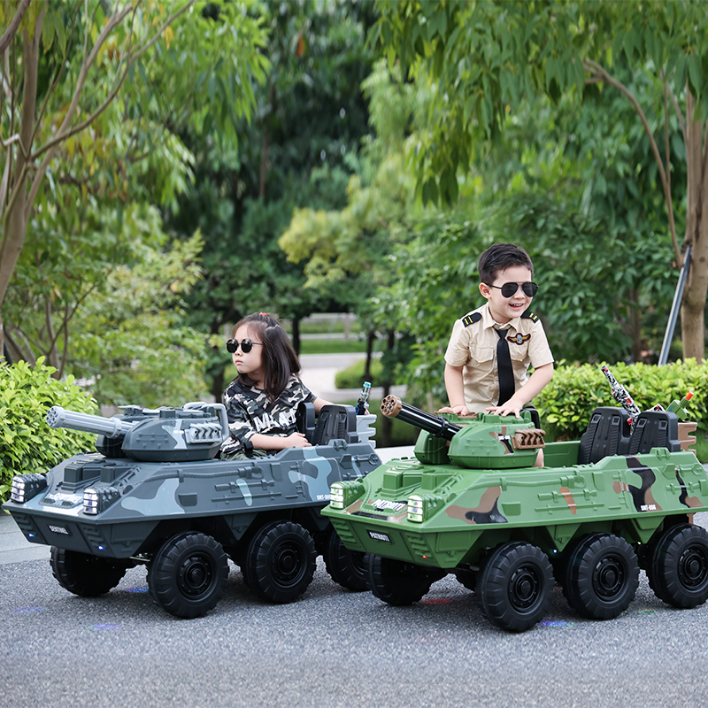 Factory direct wholesale cheap electric  tanks and armored car  12v children can drive toy ride on cars for kids