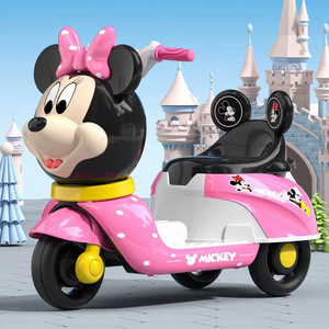 Model 2021, wholesale children's rechargeable riding motorcycles and 6-volt electric toy cars with music and lights