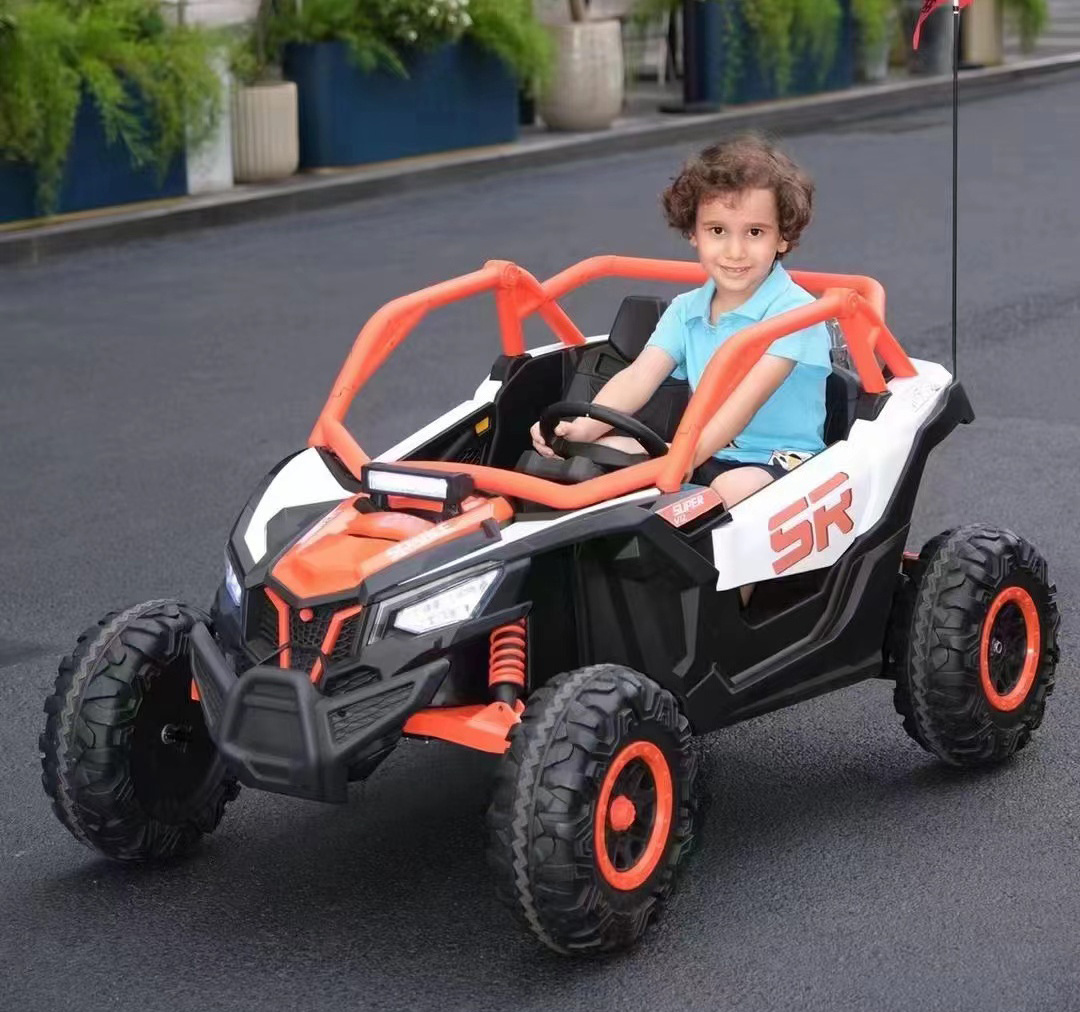 Wholesale price Electric Kids car 24 Volt riding toy with 2 seats with remote control