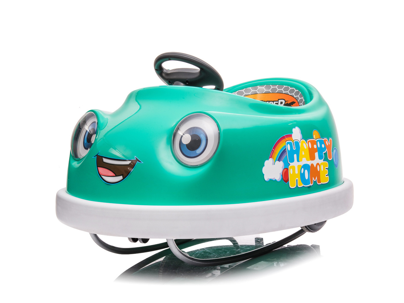 Factory direct sales of the most popular remote control one-button brake children's electric ride on  bumper car