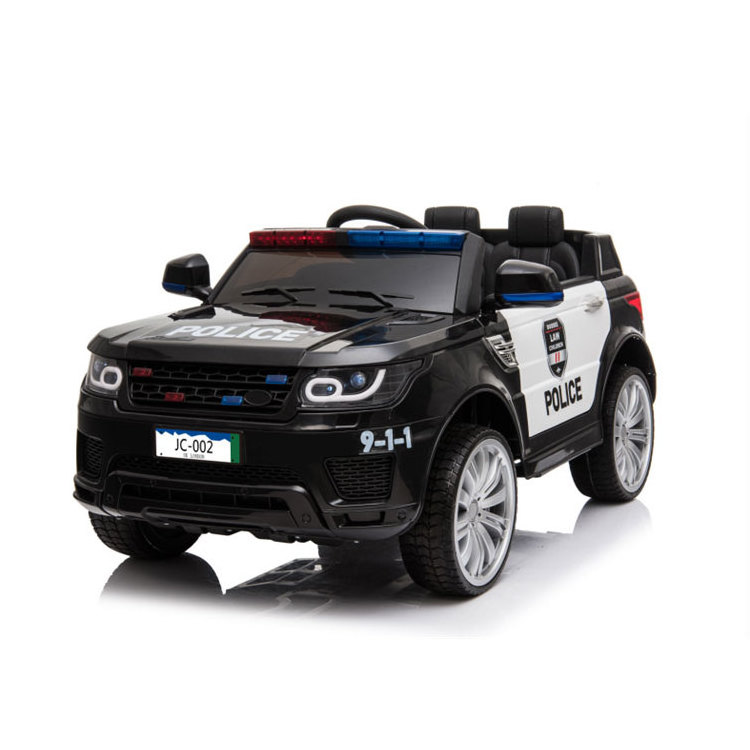 Chinese Factory Price Big Two Seater  battery operated police car  ride on car electric toys for kids