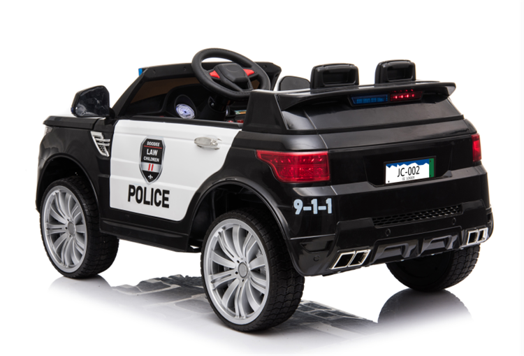 Chinese Factory Price Big Two Seater  battery operated police car  ride on car electric toys for kids