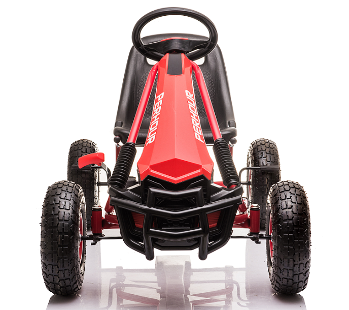 Hot-selling With inflation wheel  clutch and brake  four-wheel pedal go-kart toy  ride on car for kids