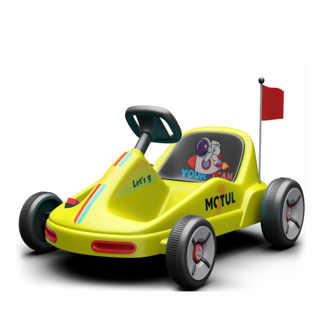 2024 New kart, with 2.4G remote control function, power display, volume adjustment, etc., hot sale