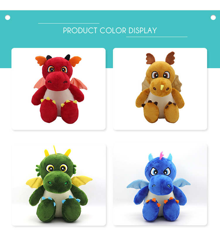 Cute Chinese Zodiac Dragon Plush Dragon Stuffed Toy Customized Stuffing Plush Lovely Dragon Toys