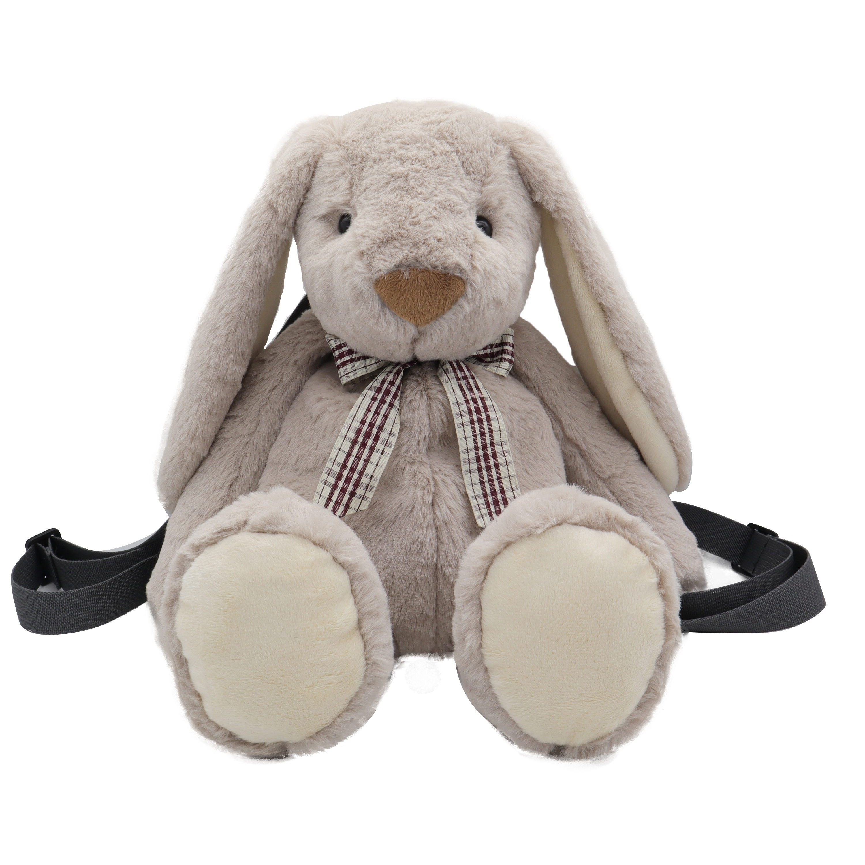 bunny plush toys Customized 12 Inches Toy School Bag Plush Backpacks With Stuffed Doll rabbit soft toy candy bag