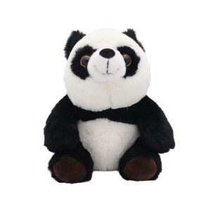 cute fat panda plush toy Made in China Quality Assurance Furry Black and white bear  Bear Stuffed Toy giant panda plush toy