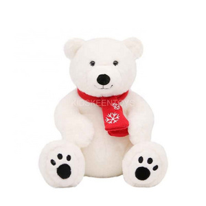 white bear kids doll toys kids toy dolls plush toy soft and safe Hot sale best quality