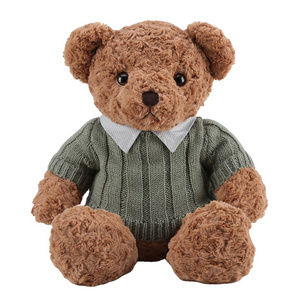 Teddy Bear Doll Stuffed Toys Wholesale Dolls Press Bed Bear Dolls Large Birthday Gift Wedding