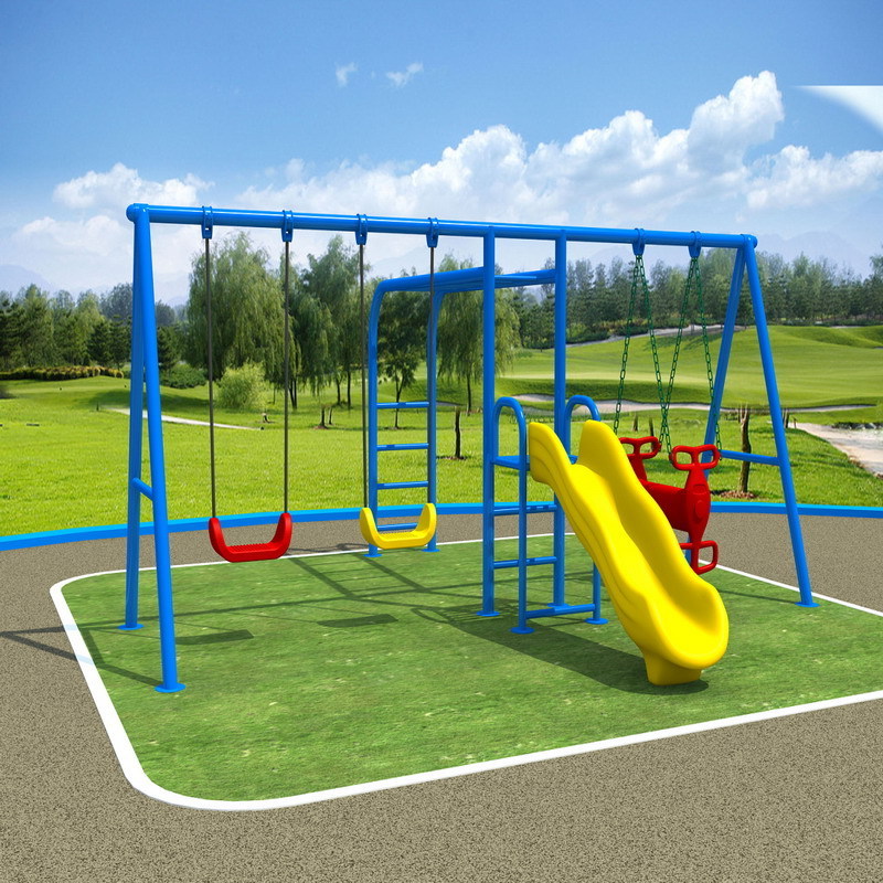 Hot Sale Kids Games Swing Set Slide Children Outdoor Garden Swing For outdoor Playground