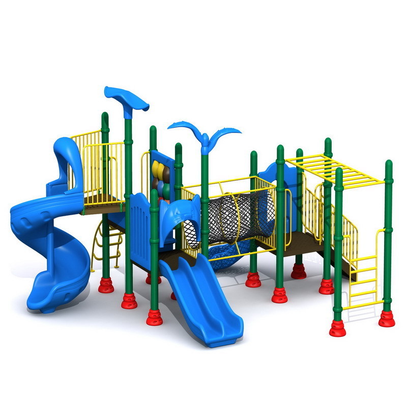 Kids used water outdoor playground slides equipment for sale