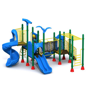 Kids used water outdoor playground slides equipment for sale