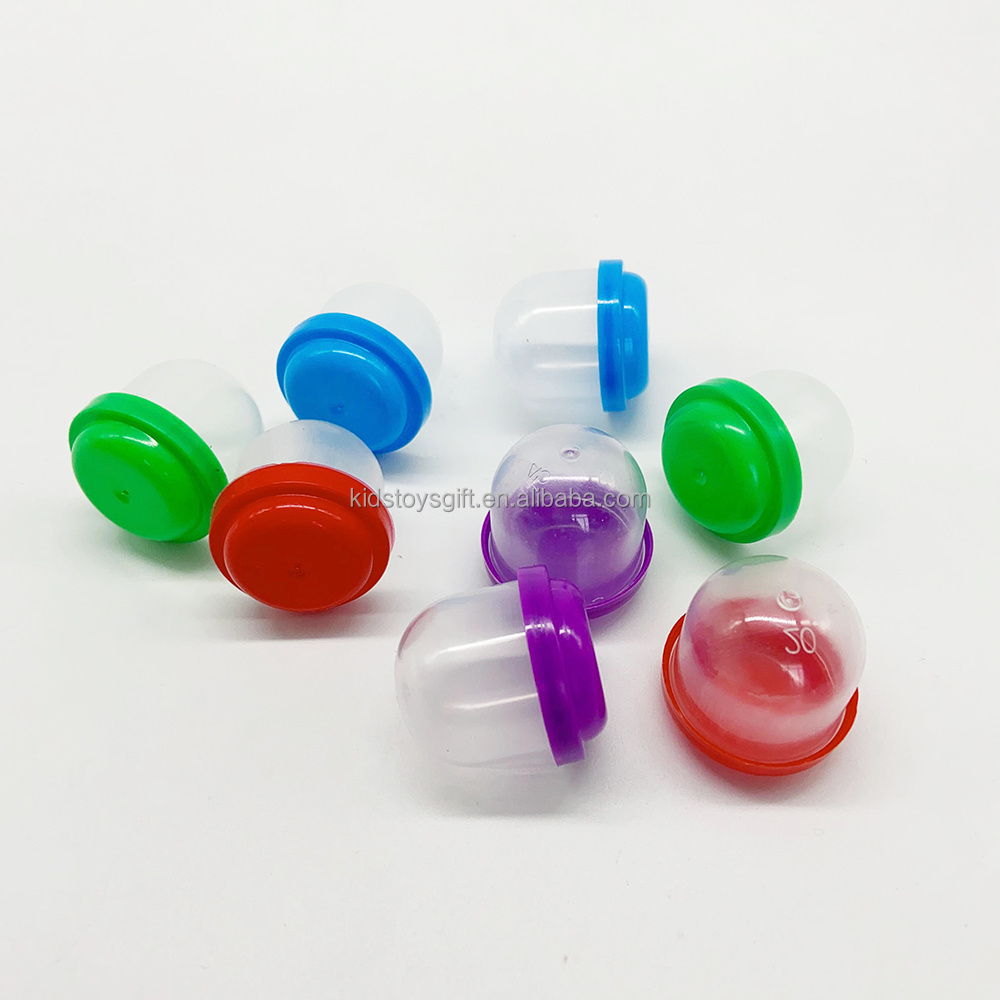 Wholesale  Plastic cheaper Surprise  transform  gashapon 1 Inch Vending Capsule Toys for Children