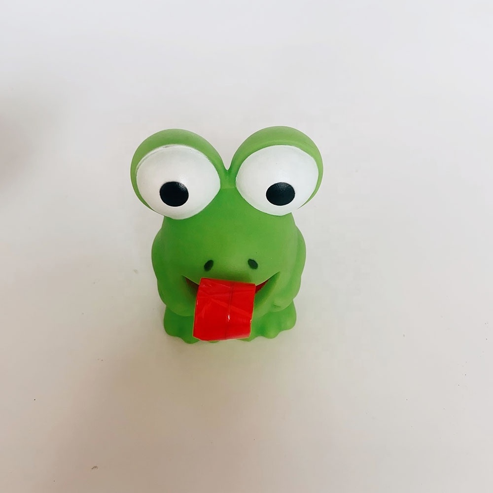 24pcs  popular  crazy novelty cheaper press  fidget soft squeeze frog dinosaur  animal toys for kids and adult