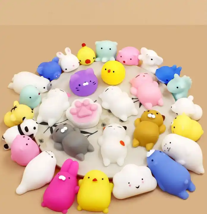 Wholesale Squishies Slow Rising Rubber Squeeze Silicone Anti Stress Toys