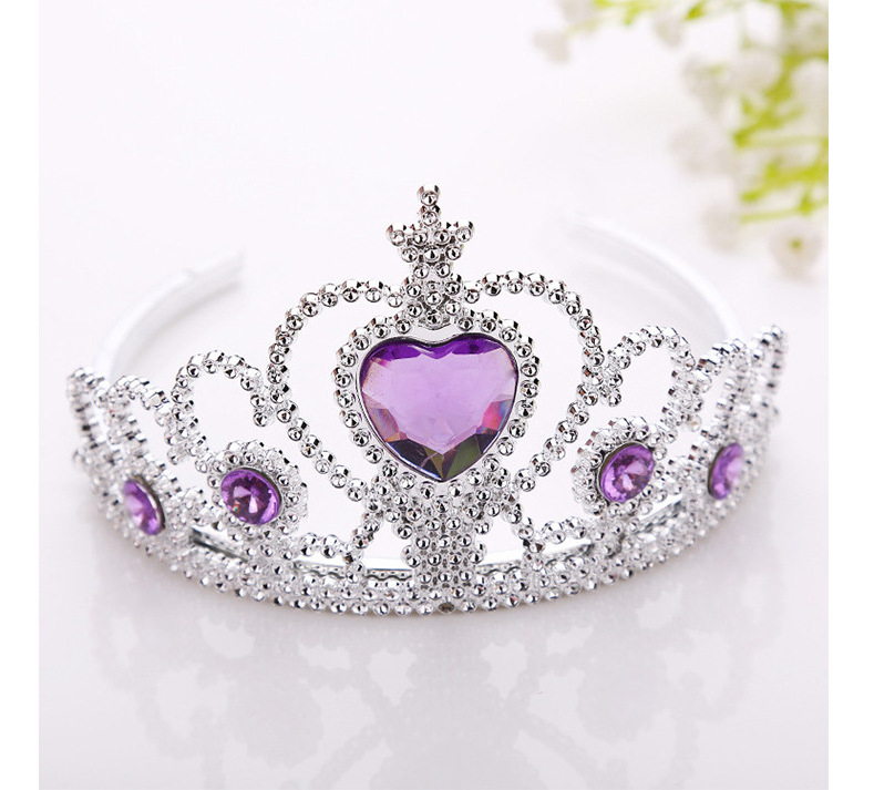 Spot children's headwear crown Ice and snow the same plastic princess magic wand headband wholesale head band