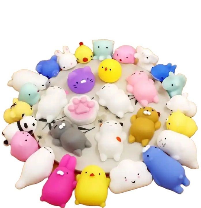 Wholesale Squishies Slow Rising Rubber Squeeze Silicone Anti Stress Toys