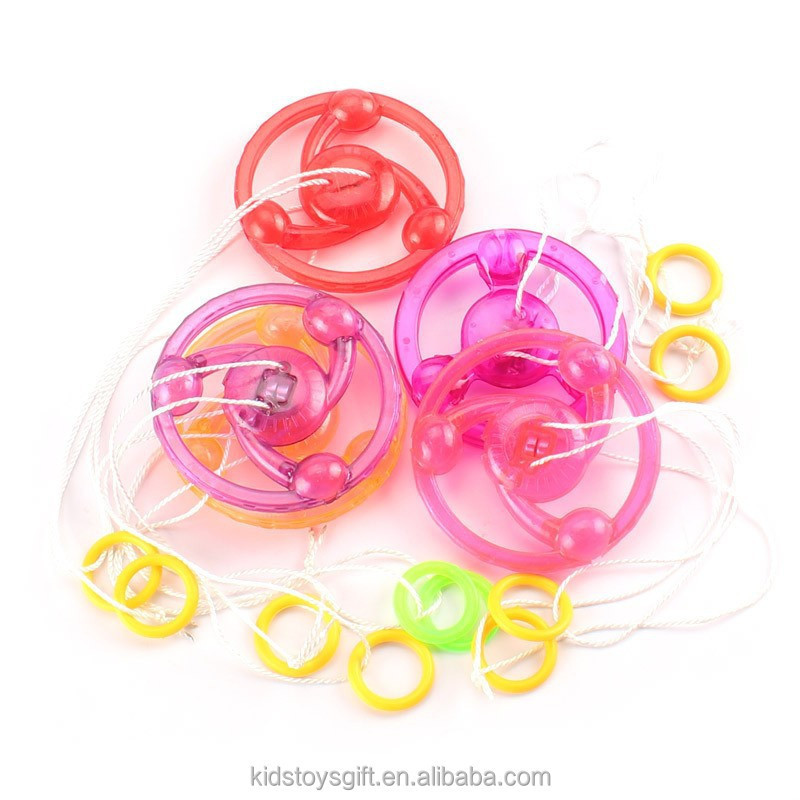 mini  Party Pull  wire flash flywheel  Spinner Fidget Light Rainbow Light show Orbital   Flash for kids   toy