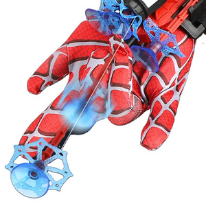 2024 Customize Fun Superhero spider-man web shooter toys Unisex Hot Children's Educational Toy gift for children Launcher Mitten