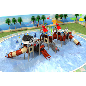 Kids Outdoor Swimming Pool Slide Fiberglass Used Water Amusement Park Equipment