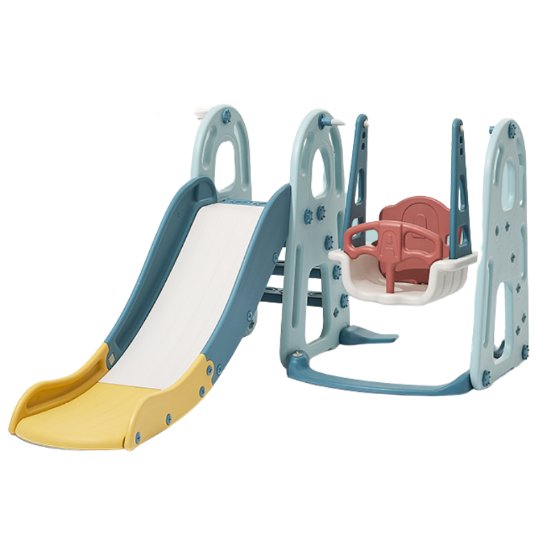 4 In 1 3 In 1 Toddler Combine Multi Playground Child Plastic Baby Swing And Slide Set For Kid