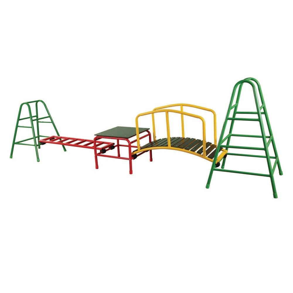 Kindergarten Garden System School Yard Daycare Ground Structure Set Child Playground Equipment Kid Gym Outdoor Play