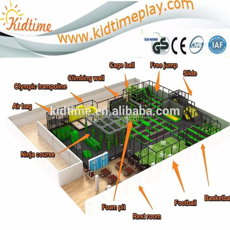 Indoor Slam For Basketball Sale Dunk Trampoline Park