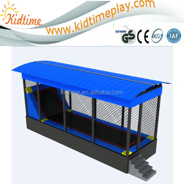 With Enclosure Kids Trampoline Rectangular Tents Park Cover Tent Sports Play Big Spring Outdoor Trampoline