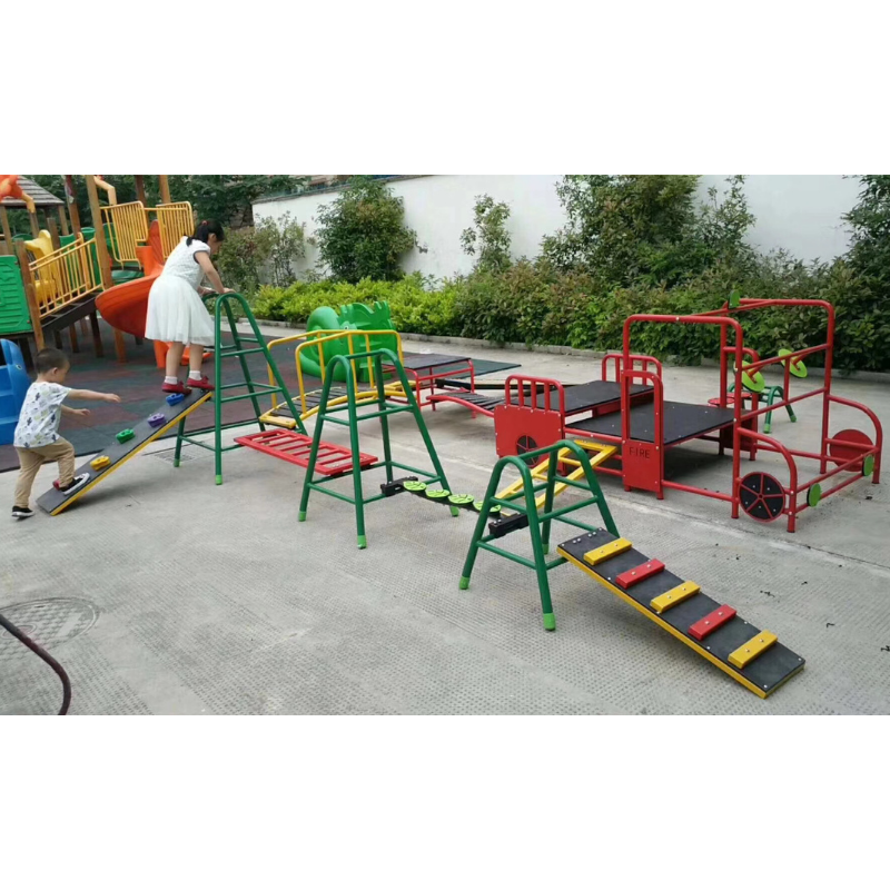 Kindergarten Garden System School Yard Daycare Ground Structure Set Child Playground Equipment Kid Gym Outdoor Play