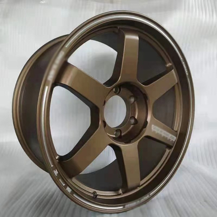 High quality 20 18 inch bronze casting deep dish 6 spokes alloy wheels