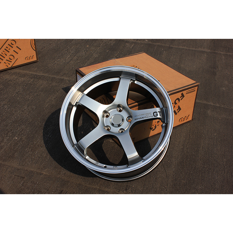 high quality alloy wheels 17 18 19 inch 5x100 5x120 multicolour aluminum alloy car wheels 5 spoke