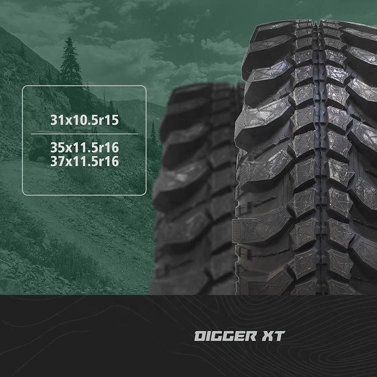 New Design Xtreme Fat Size 15 16 17 Mud Off Road Tires 4x4