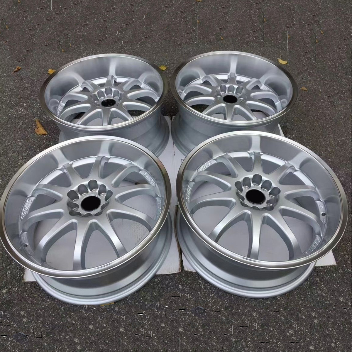 New design 5x100 deep dish 18inch alloy wheels rims