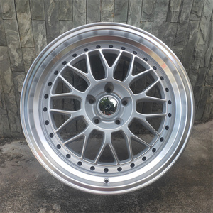 Mesh Design Machined Lip 5x114.3 18 inch alloy wheels for car