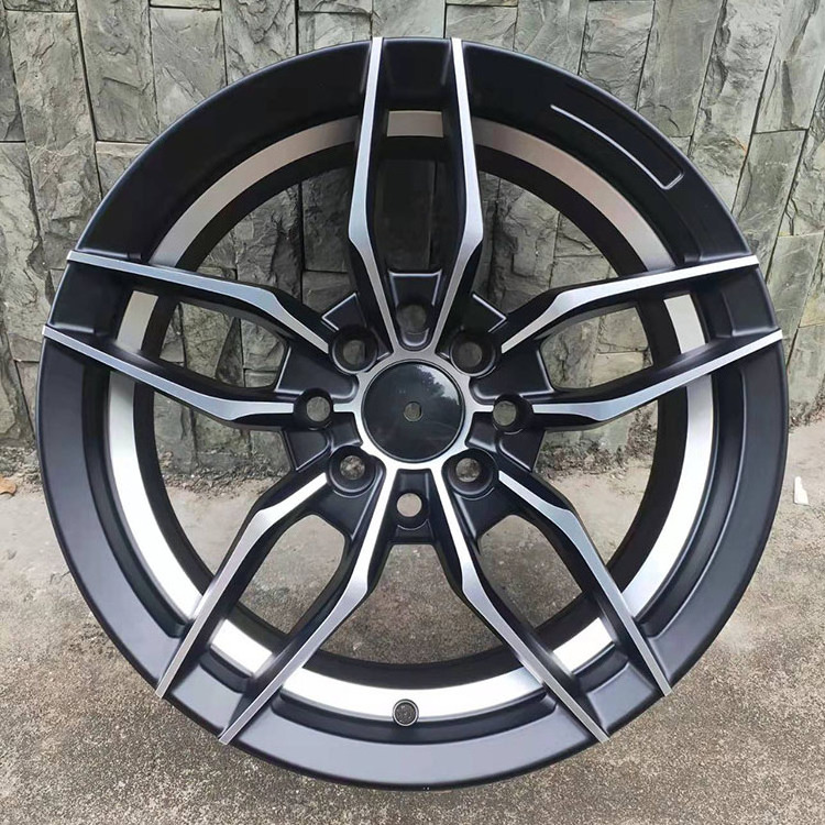 4x100 4x110 15 inch used 4 lug alloy wheels rims with 4 hole