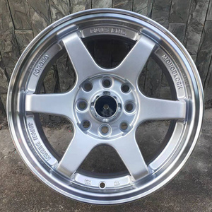 4x110 4x100 4x114.3 deep dish japanese cheap 14 inch car alloy wheels rims