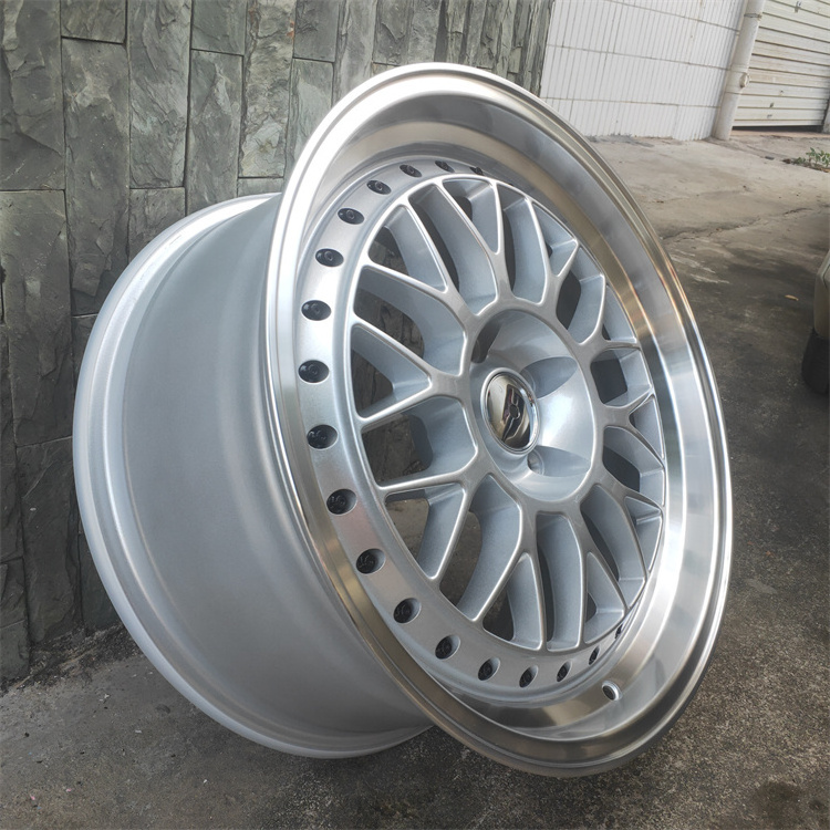 Mesh Design Machined Lip 5x114.3 18 inch alloy wheels for car