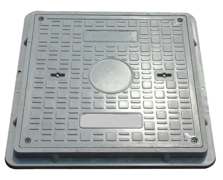 Construction Application waterproof SMC BMC d400 composite locking manhole cover