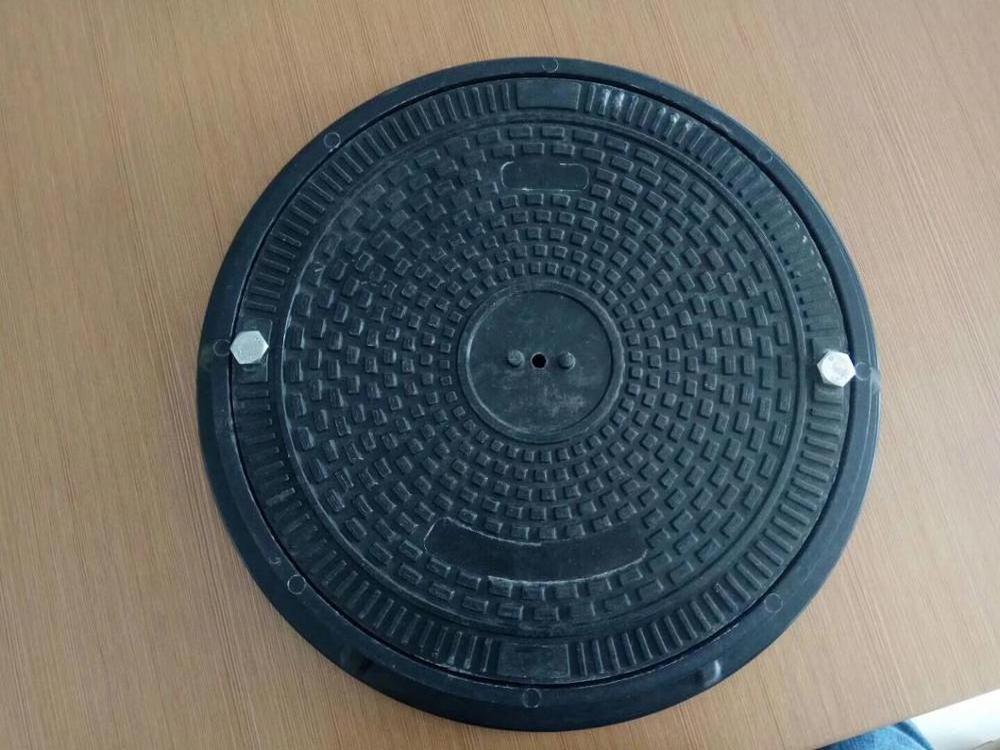 Construction Application waterproof SMC BMC d400 composite locking manhole cover