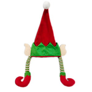 factory direct santa elf hat long leg elf hat decoration holiday celebration christmas hat