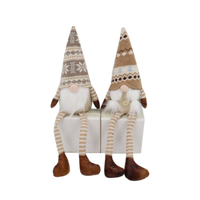 2 pcs swedish gnome christmas plush toy scandinavian style decoracion navidad