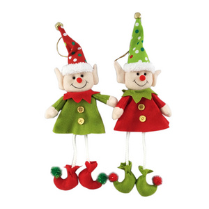 rustic classic christmas craft santa's assistant xmas elf christmas tree decoration santa helper