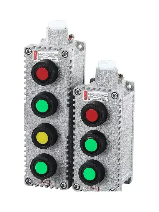 Kinhery Explosion Proof Button Flame-Proof Push Button Explosion Proof Emergency Stop Switch